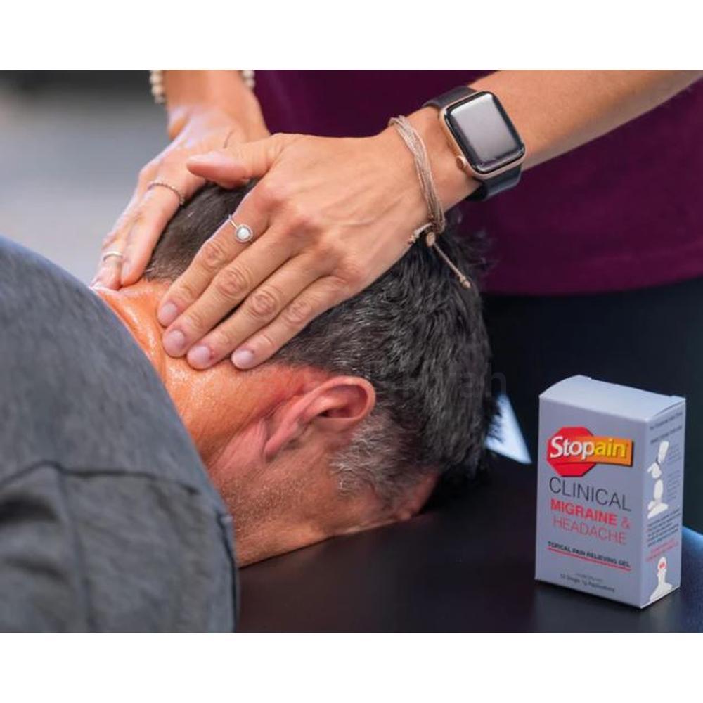 STOPAIN CLINICAL MIGRAINE&HEADACHE GEL 12X1