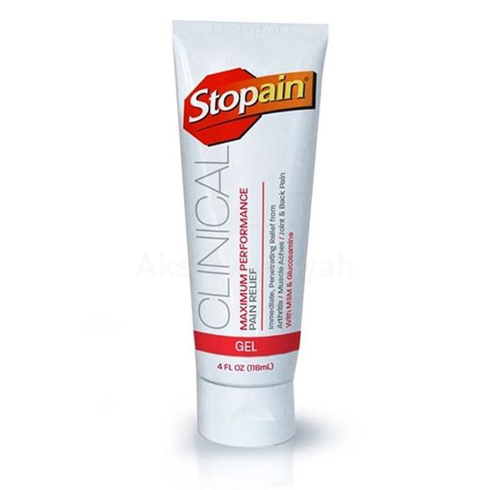 STOPAIN CLINICAL GEL TUBE 118ML