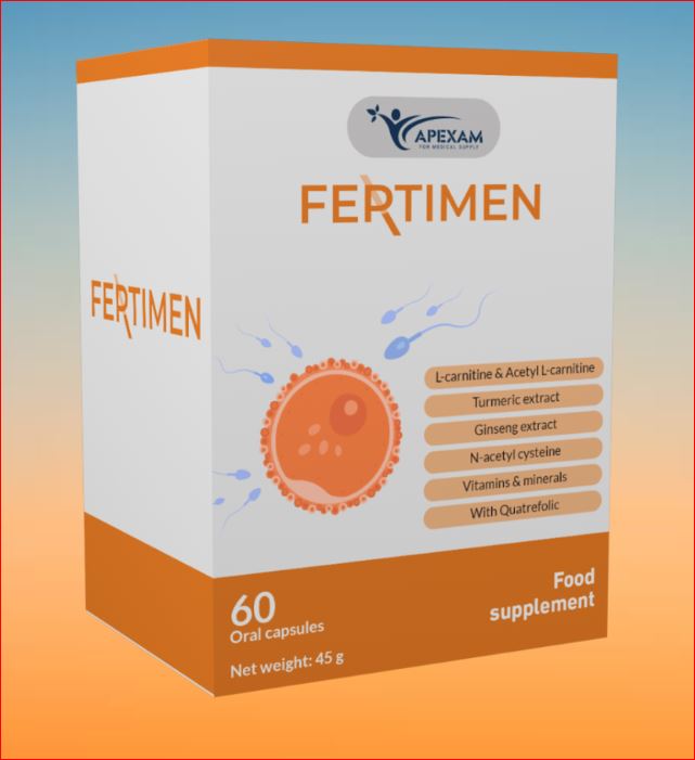 APEXAM FERTIMEN CAPSULES 60'S