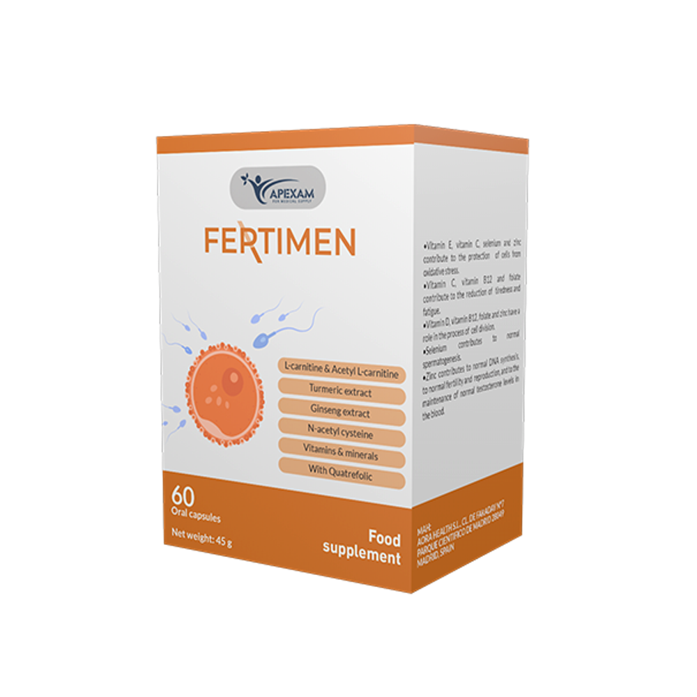 APEXAM FERTISITOL CAPSULES 90'S