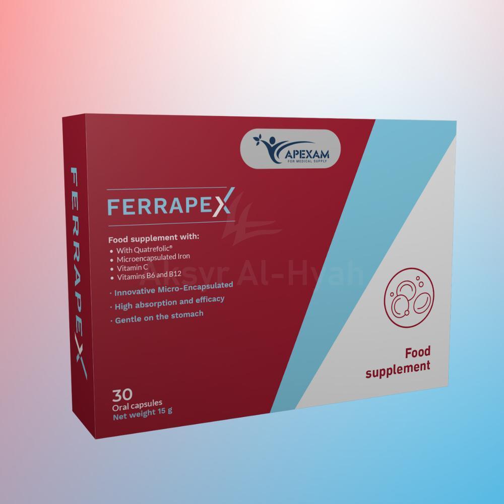 APEXAM FERRAPEX CAPSULES 30'S