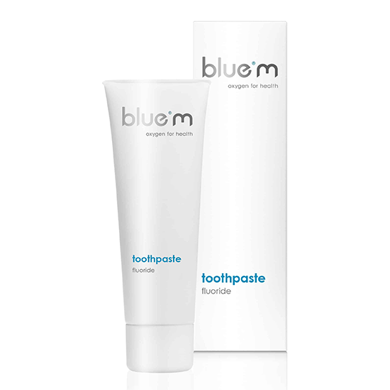 BLUE M TOOTHPASTE FLUORIDE FREE 75ML