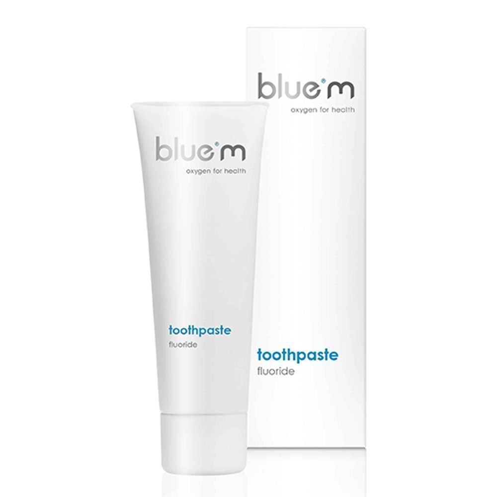 BLUE M TOOTHPASTE FLUORIDE FREE 75ML 2