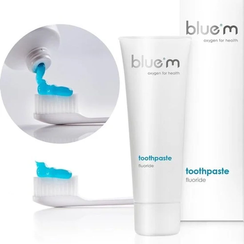 BLUE M TOOTHPASTE FLUORIDE FREE 75ML 3
