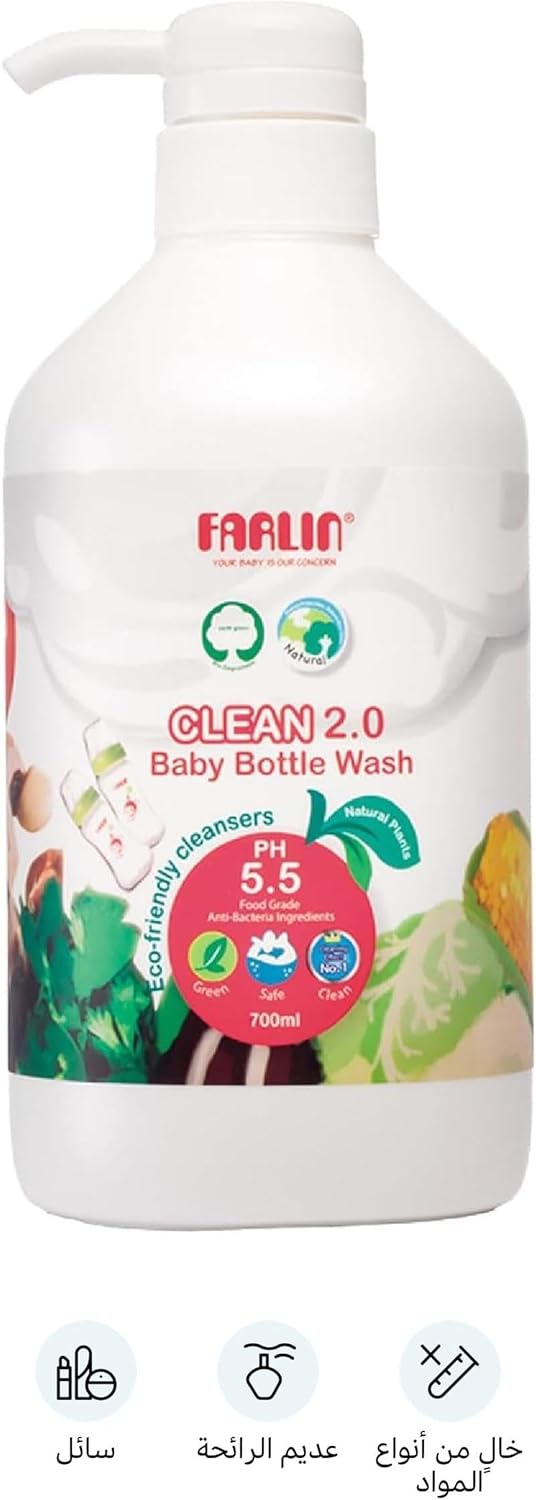 FARLIN BABY BOTTLE WASH 750ML #18323 1