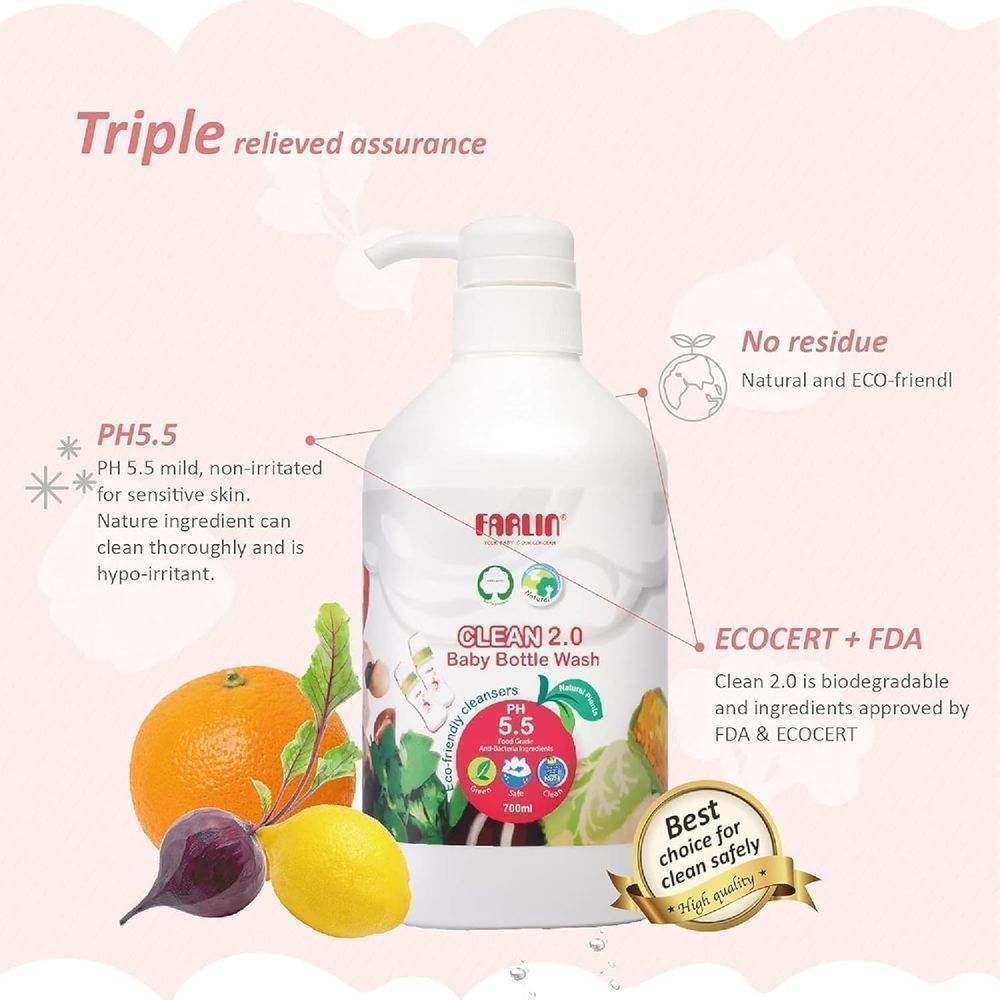 FARLIN BABY BOTTLE WASH 750ML #18323 7