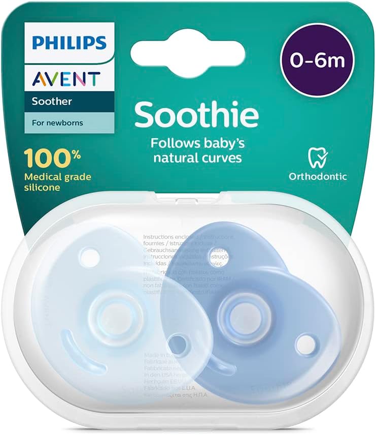 AVENT SOOTHIE SOOTHER 0-6M 2'S SCF099/20 #PA247