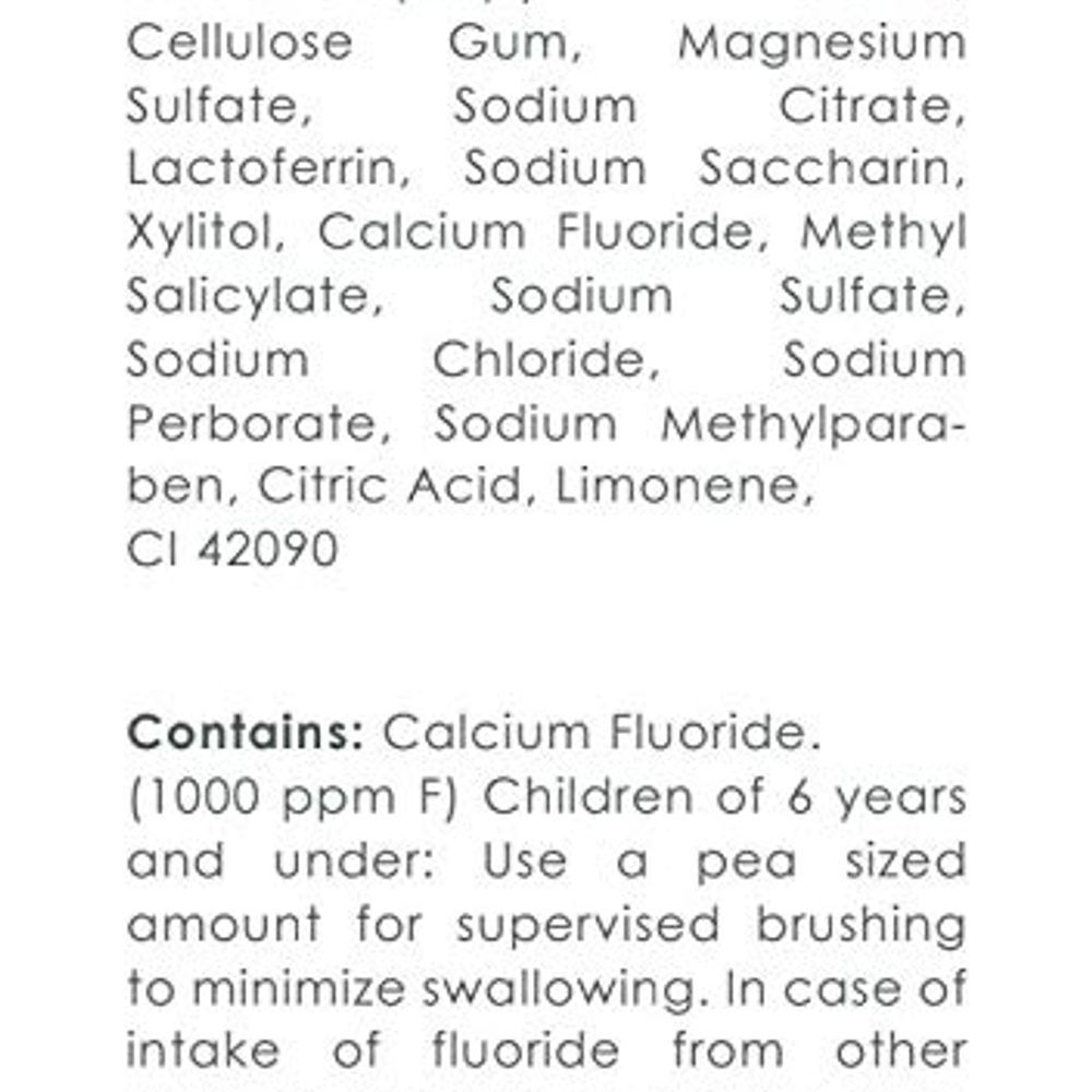 BLUE M TOOTHPASTE WITH  FLUORIDE  75ML 5
