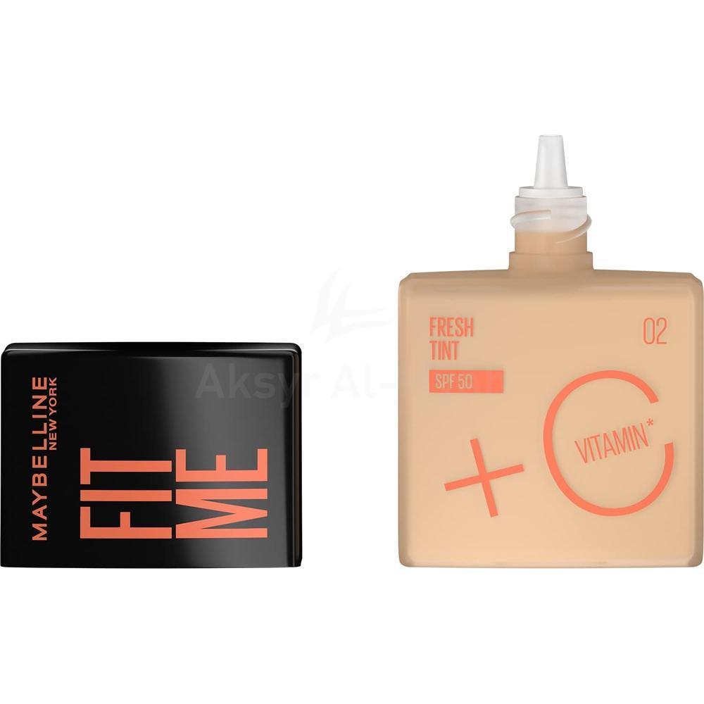 MAYBELLINE FIT ME SPF50 FRESH TINT 02 FOUNDATION 30ML #FM0026679 1
