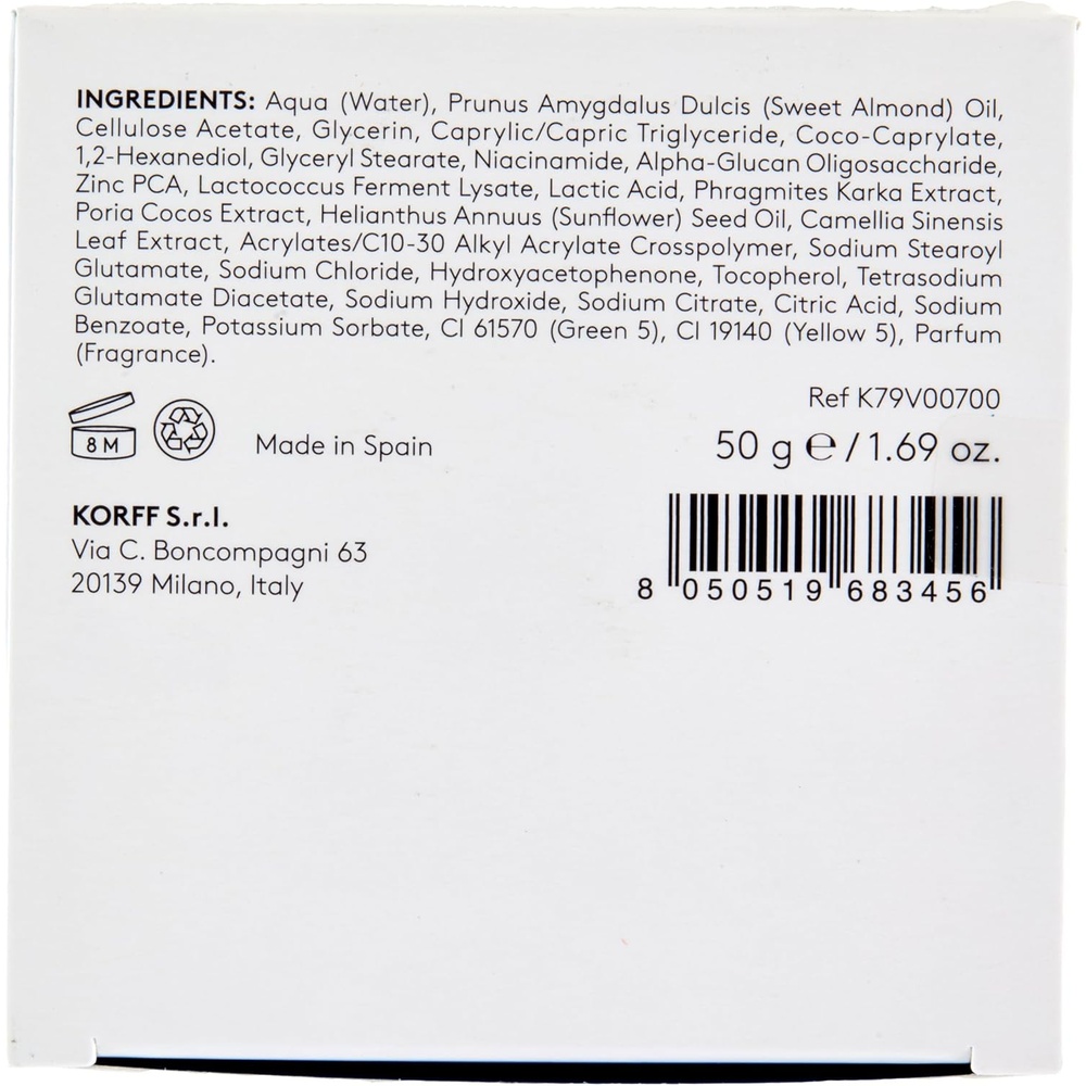 KORFF ESSENTIAL 2 IN 1 PURIFYING & SCRUB MASK 50G
