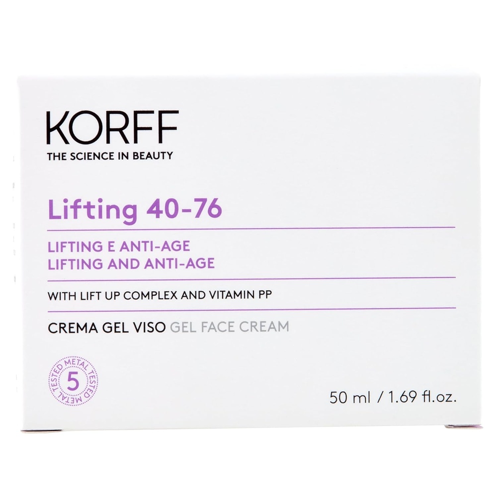 KORFF LIFTING 40-76 A/AGE GEL FACE CREAM 50ML 1