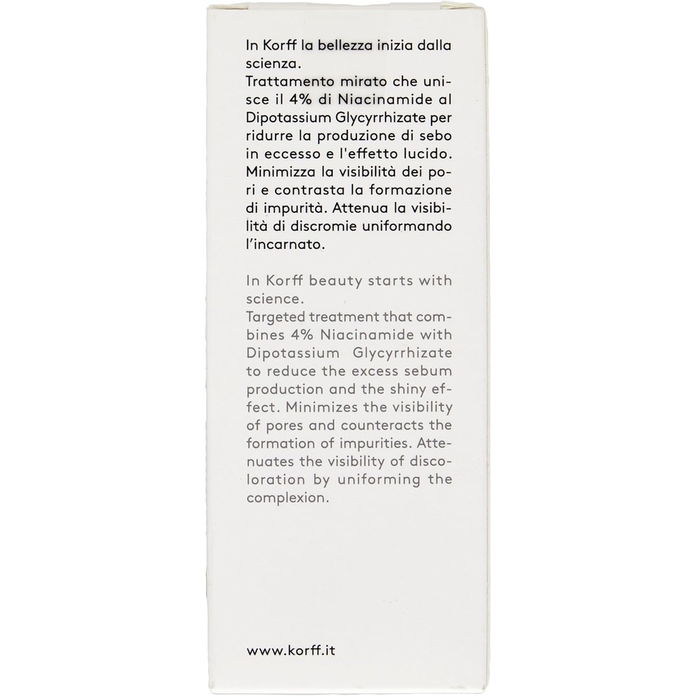 KORFF EYE ZONE PURIFYING NC-DG FACE SERUM 30ML