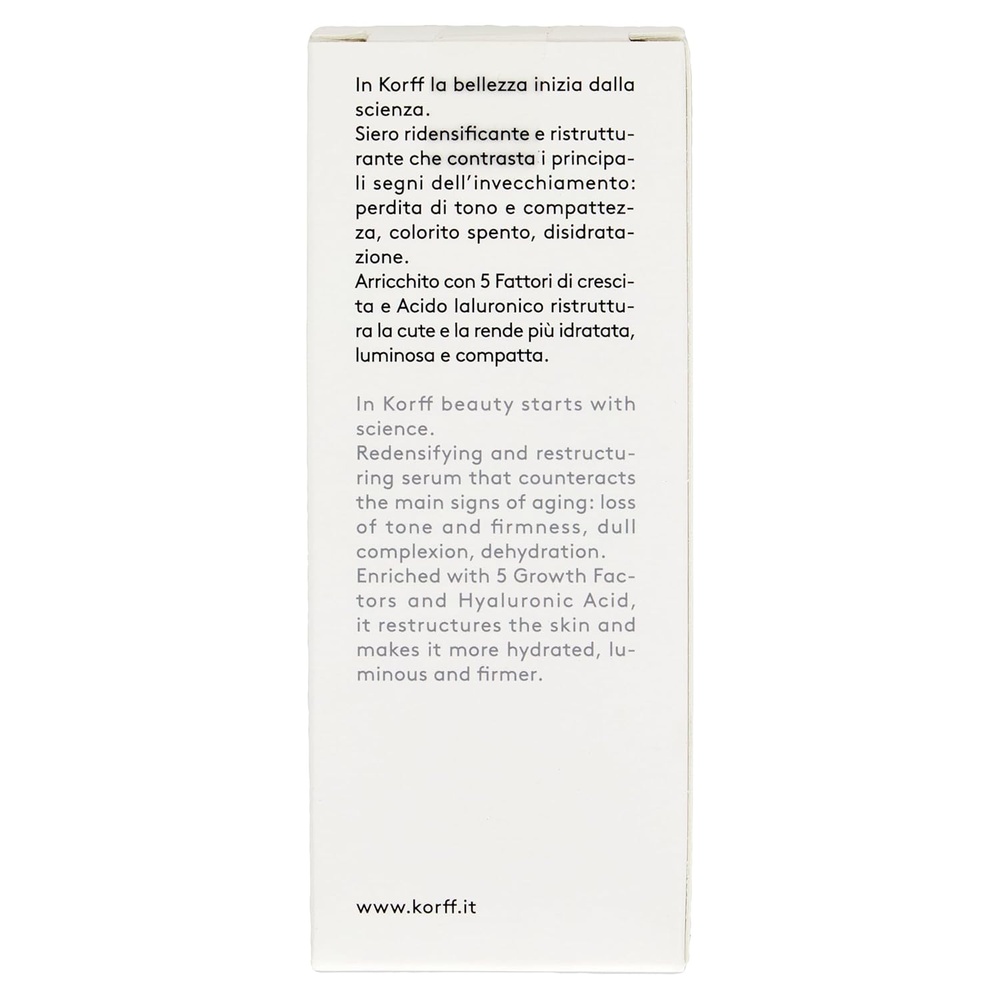 KORFF EYE ZONE BIOREVITALIZING HA FACE SERUM 30ML 2