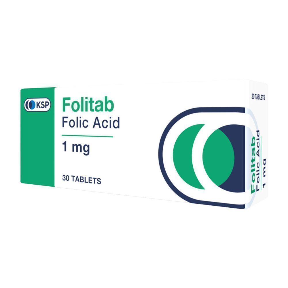 FOLITAB 1MG. TAB. 30'S