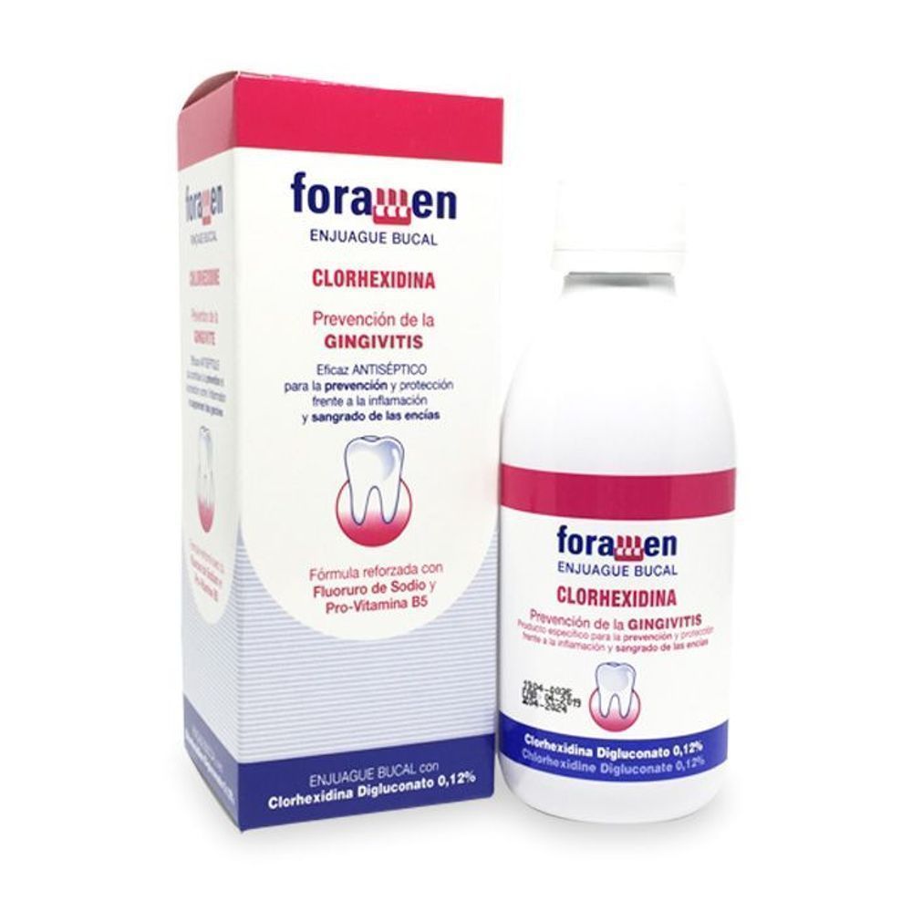 FORAMEN CHLORHEXIDIBE MOUTH WASH 250ML