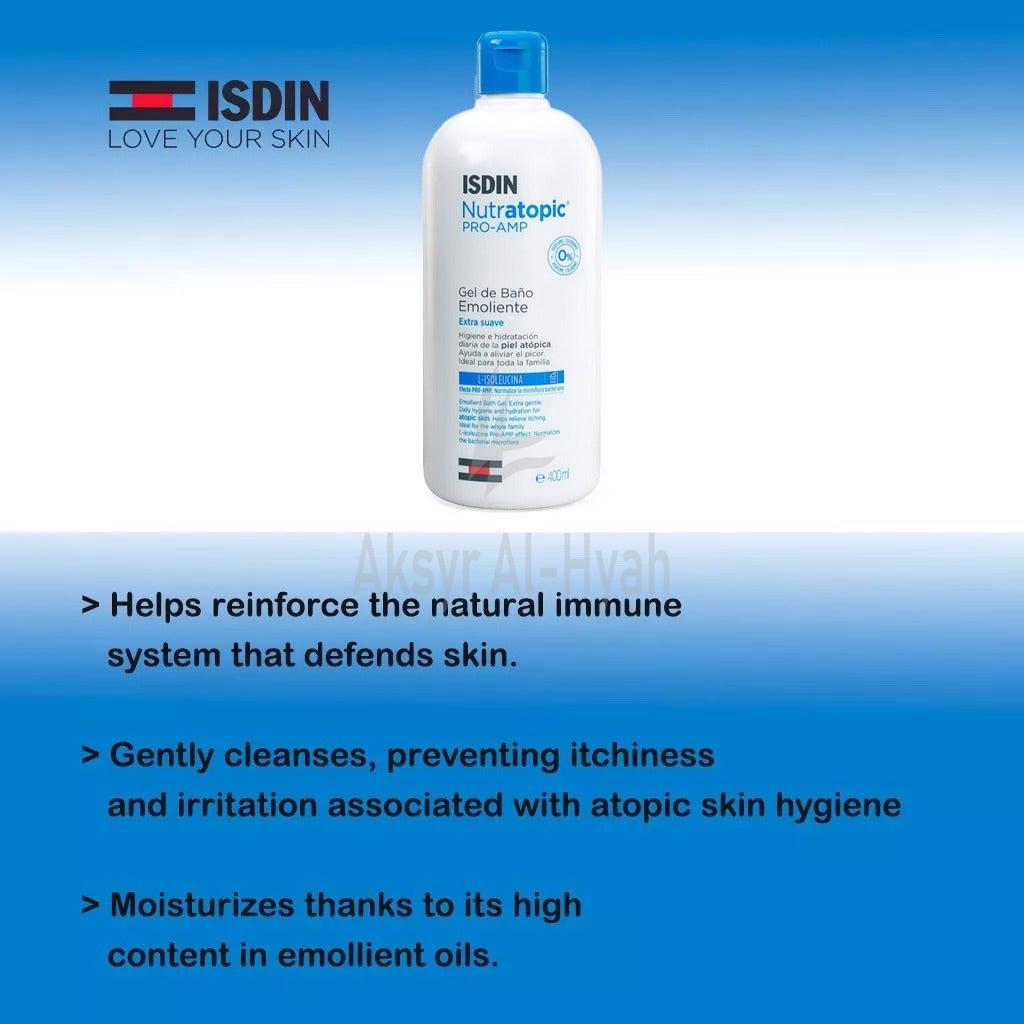 OFFER ISDIN NUTRATOPIC PRO-AMP BATH GEL + LOTION 400ML(SAVE 25%) 4
