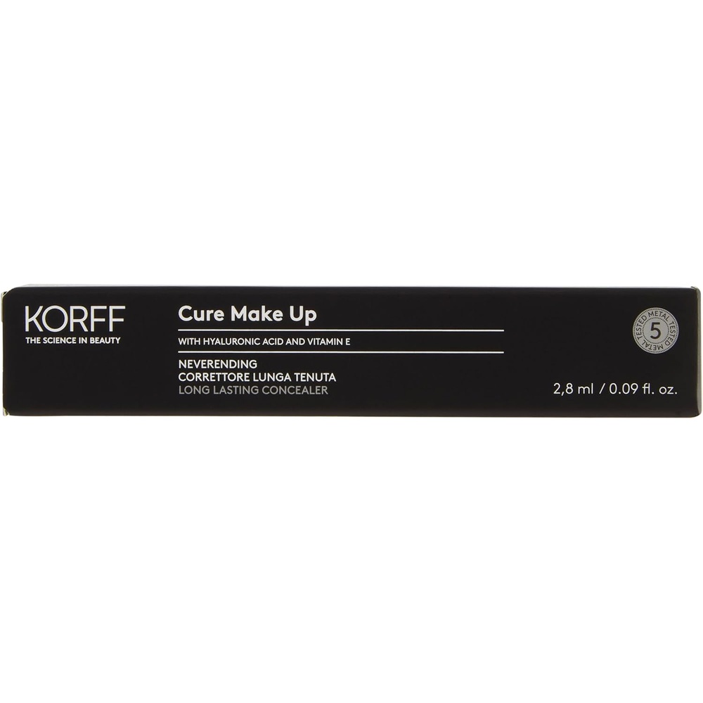 KORFF CURE MAKE UP NEVERENDING LONG LASTING CONCEALER 01 2.8ML
