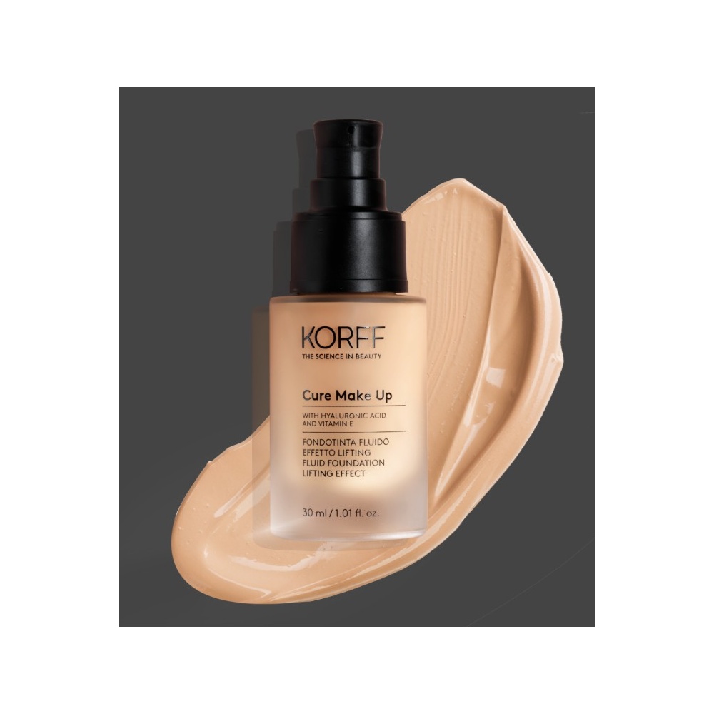 KORFF CURE MAKE UP FLIUD FOUNDATION LIFTING EFFECT 02 30ML 2