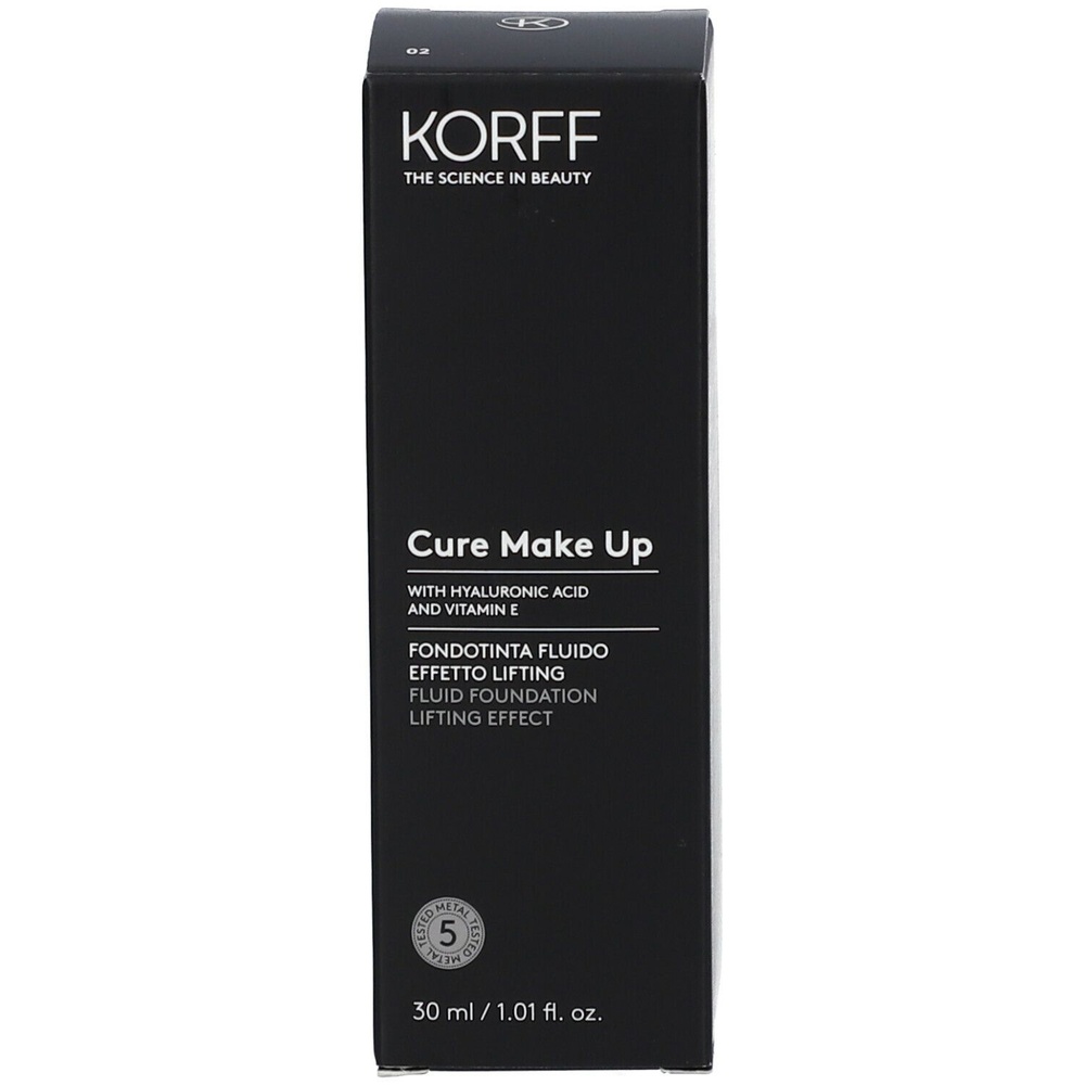 KORFF CURE MAKE UP FLIUD FOUNDATION LIFTING EFFECT 02 30ML 3