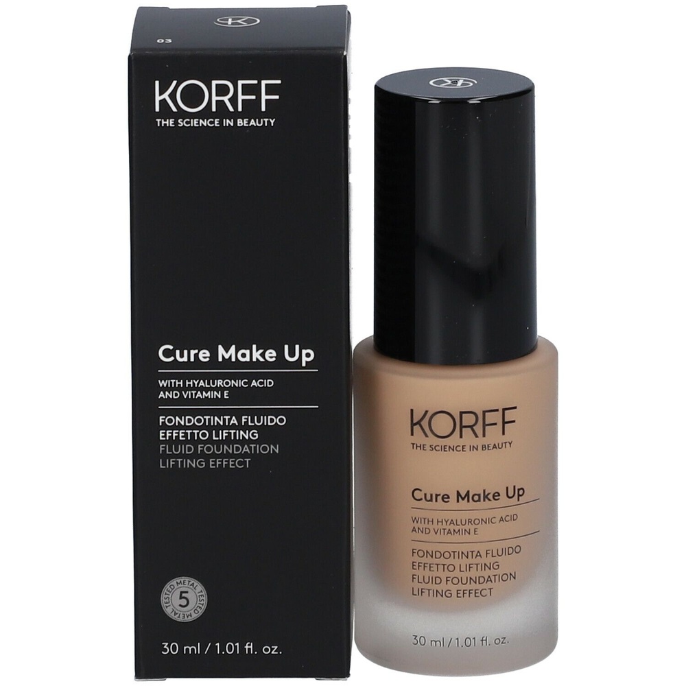 KORFF CURE MAKE UP FLIUD FOUNDATION LIFTING EFFECT 03 30ML