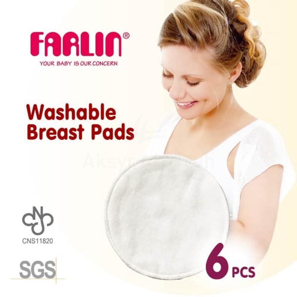FARLIN BF-632 WASHABLE BREAST PAD 6"S #18262 1