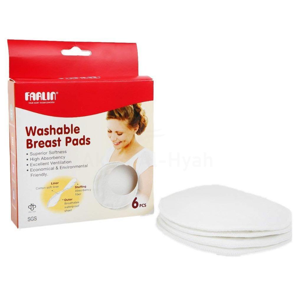 FARLIN BF-632 WASHABLE BREAST PAD 6"S #18262 2