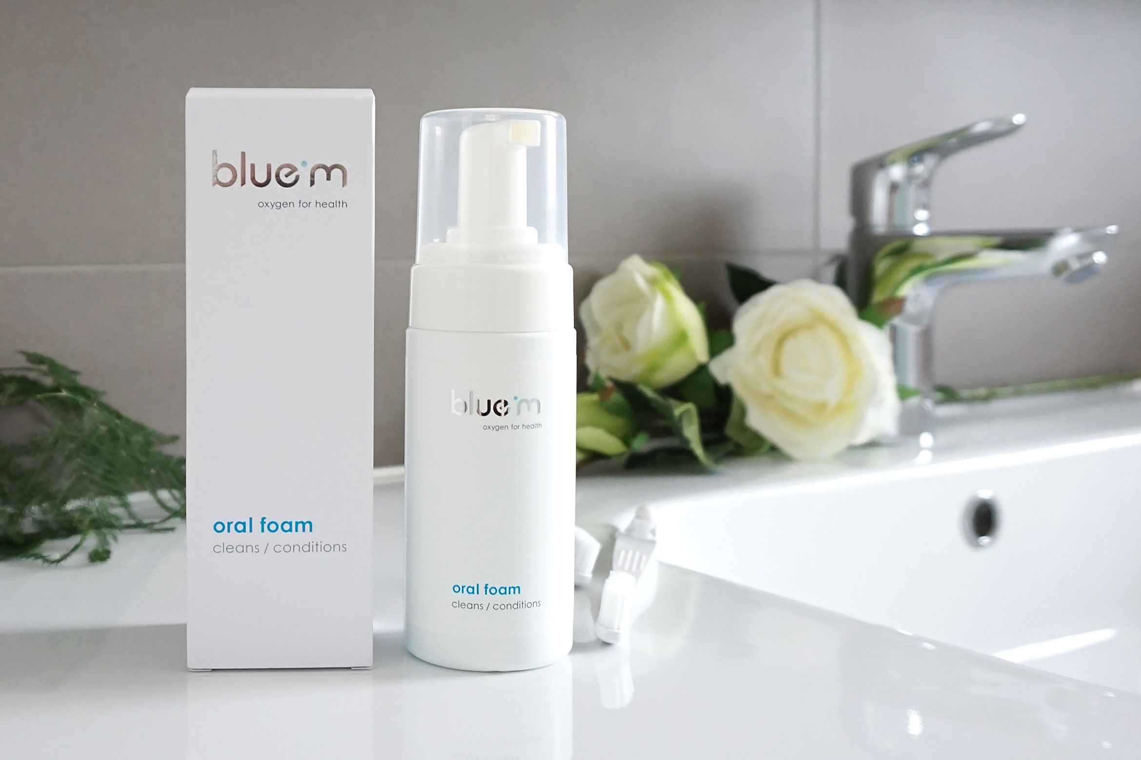 BLUE M ORAL FOAM 100ML