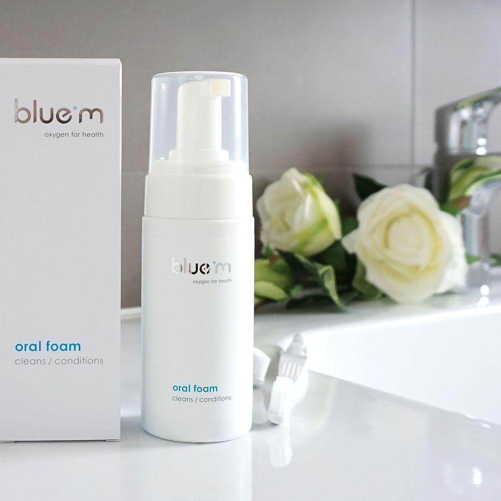 BLUE M ORAL FOAM 100ML