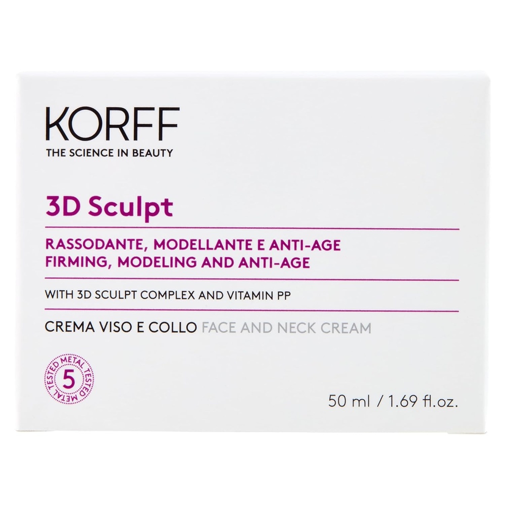 KORFF 3D SCULPT FACE AND NECK DAY CREAM 50ML 1