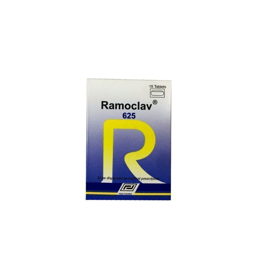 RAMOCLAV 625MG TAB 15'S