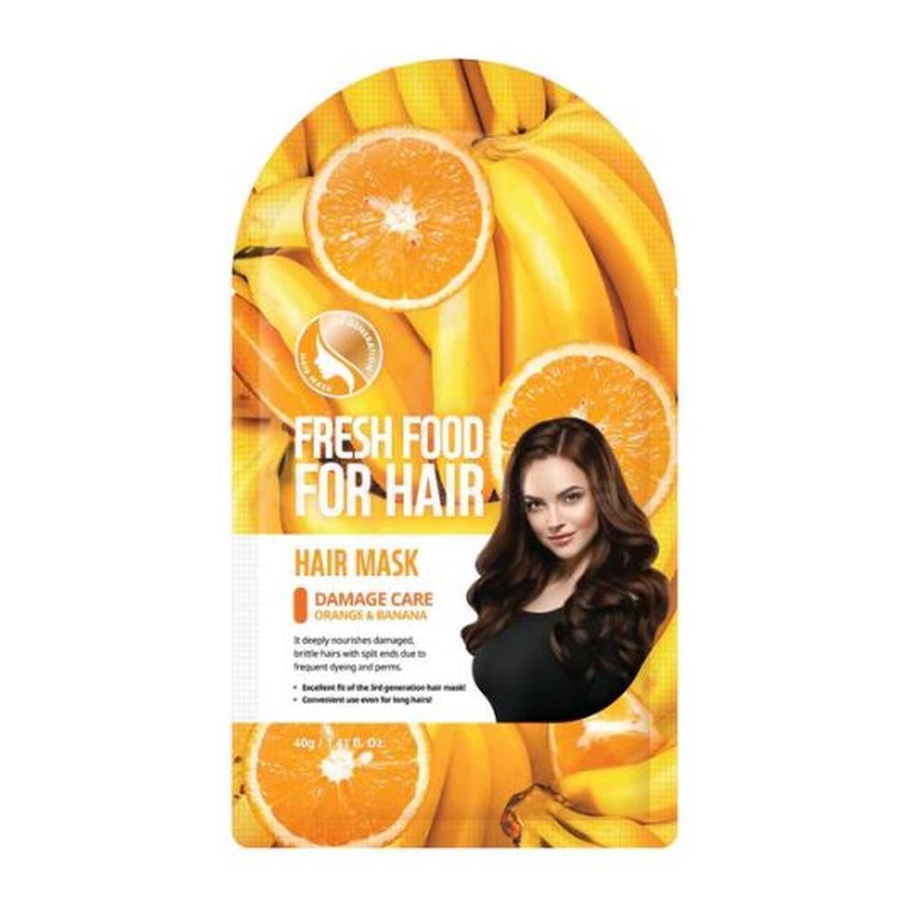 FRESH FOOD HAIR MASK(ORANGE&BANANA)