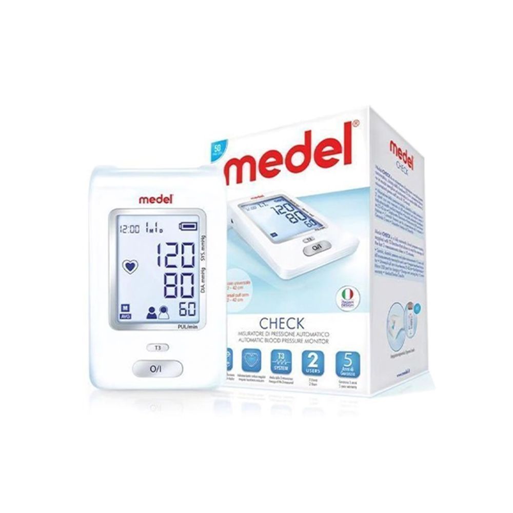 MEDEL CHECK BP MONITOR WITH OXYGEN PULSE OXYMETER