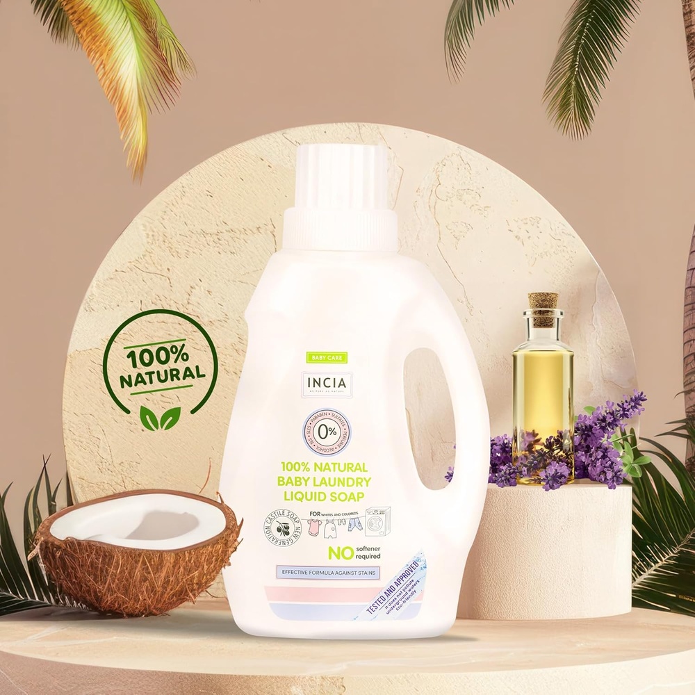 INCIA BABY LAUNDRY LIQUID SOAP 750ML 2