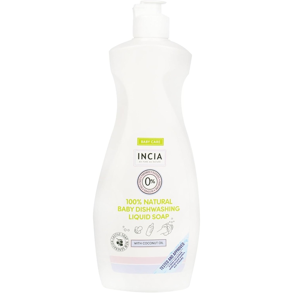 INCIA BABY DISHWASH LIQUID SOAP 500ML