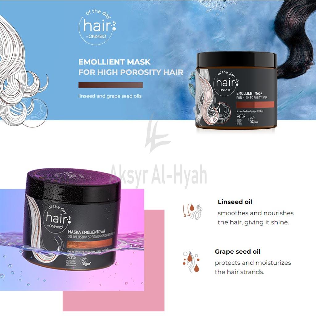 HAIR OF THE DAY EMOLLIENT MASK POROSITY HAIR 400ML 1