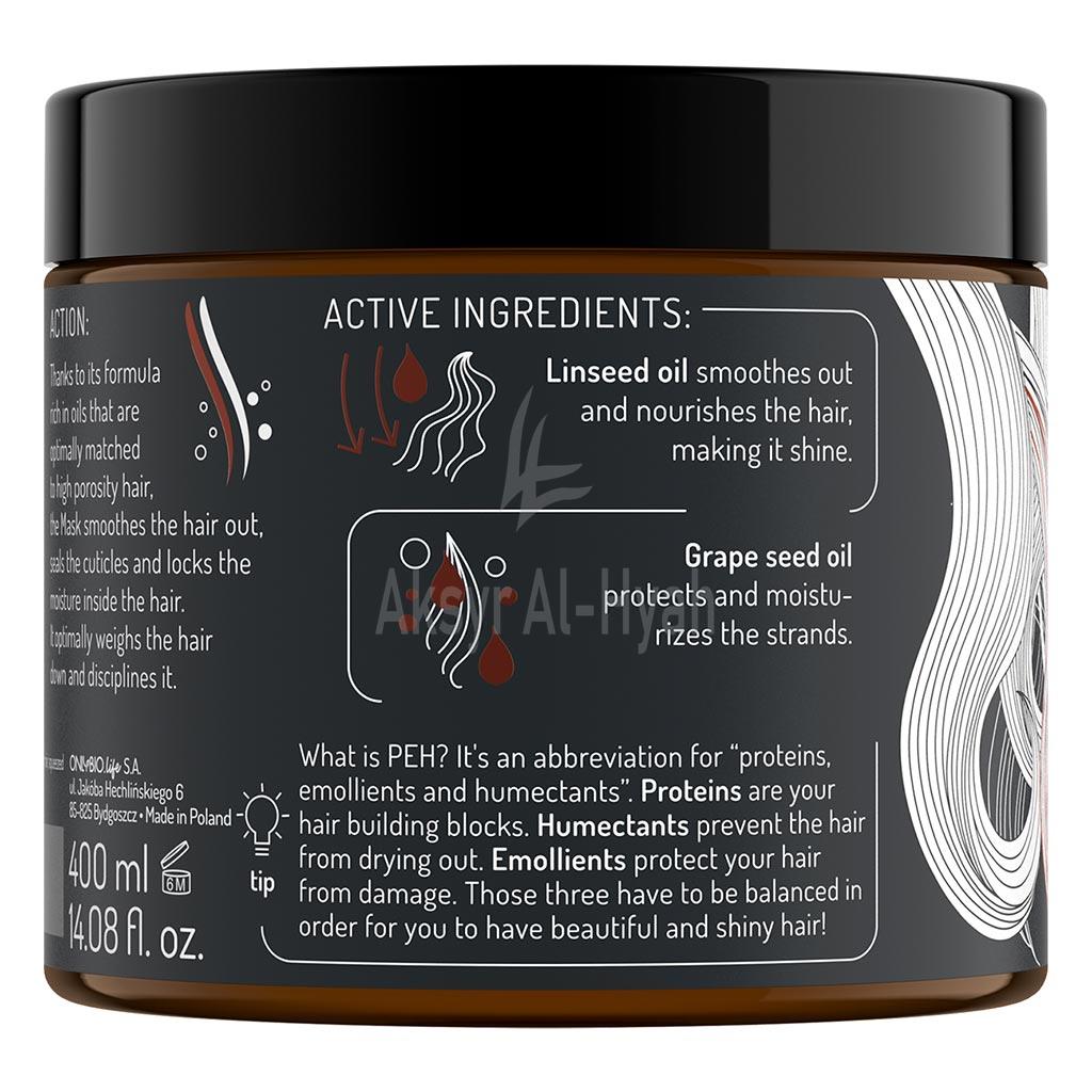 HAIR OF THE DAY EMOLLIENT MASK POROSITY HAIR 400ML 4