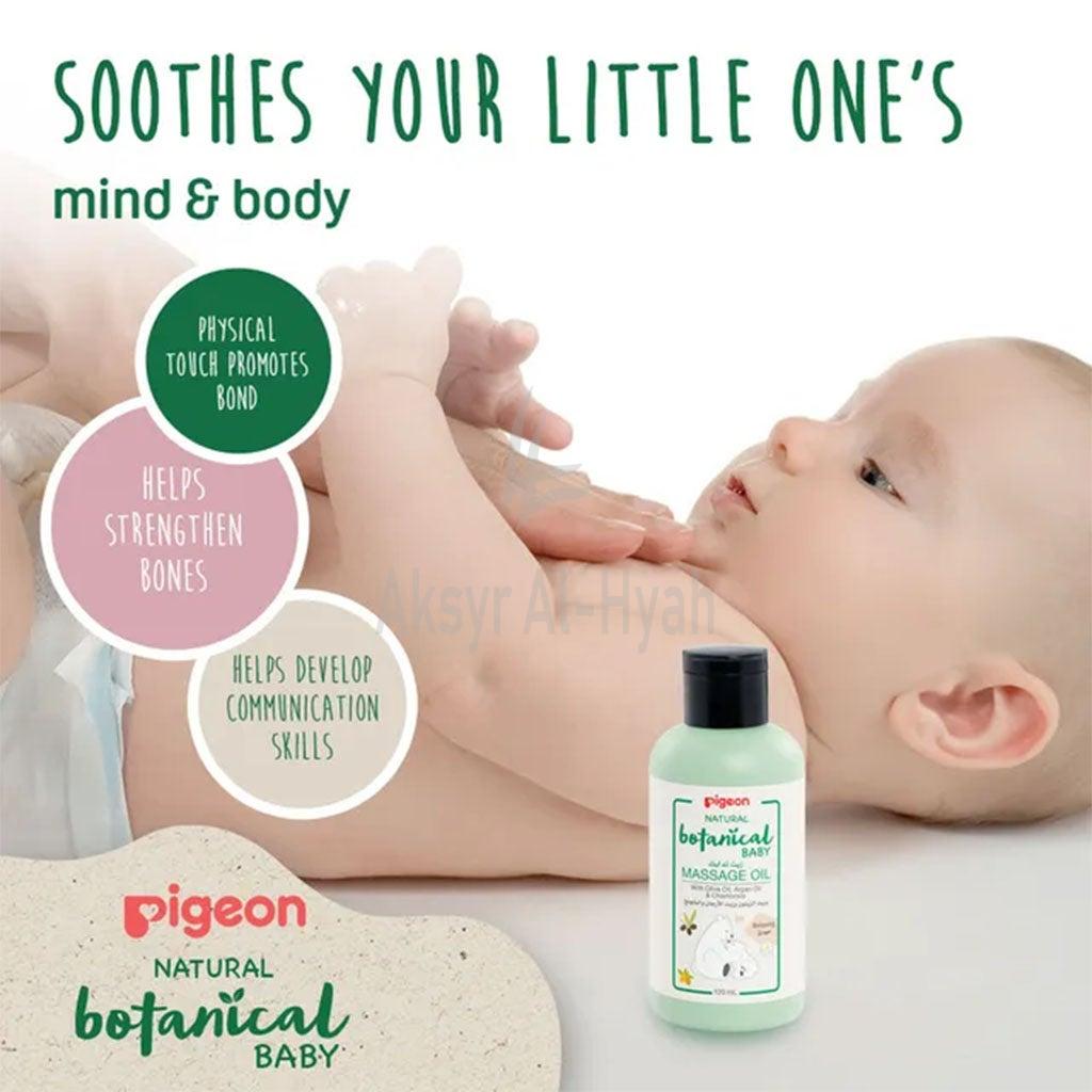 PIGEON BOTANICAL BABY MASSAGE OIL 120ML#79384 4