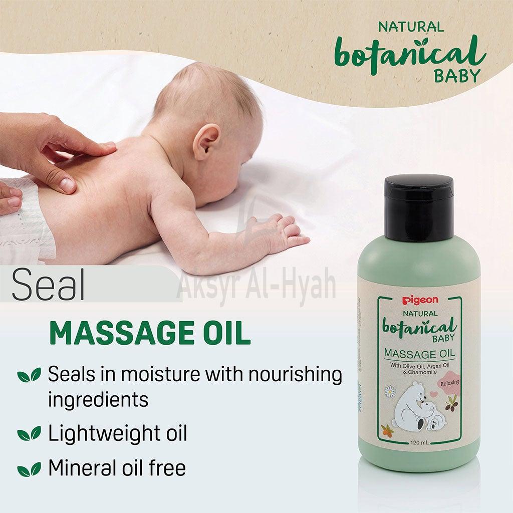 PIGEON BOTANICAL BABY MASSAGE OIL 120ML#79384 5
