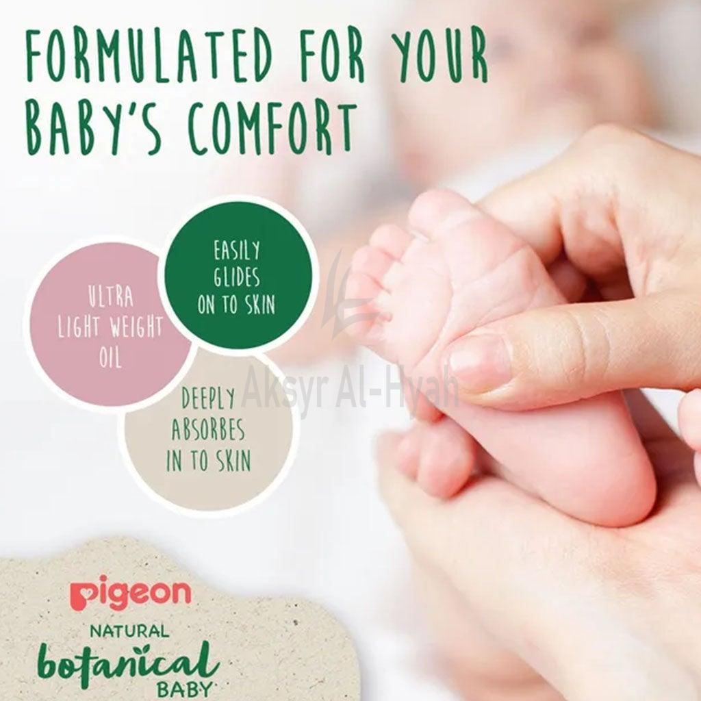 PIGEON BOTANICAL BABY MASSAGE OIL 120ML#79384 7