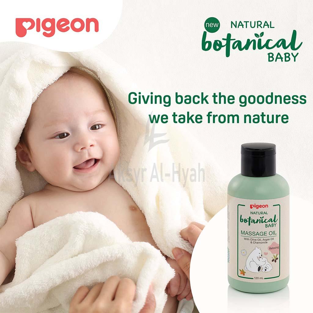 PIGEON BOTANICAL BABY MASSAGE OIL 120ML#79384 8