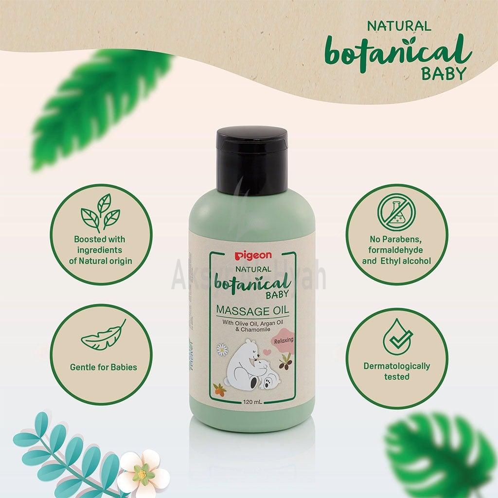 PIGEON BOTANICAL BABY MASSAGE OIL 120ML#79384 9