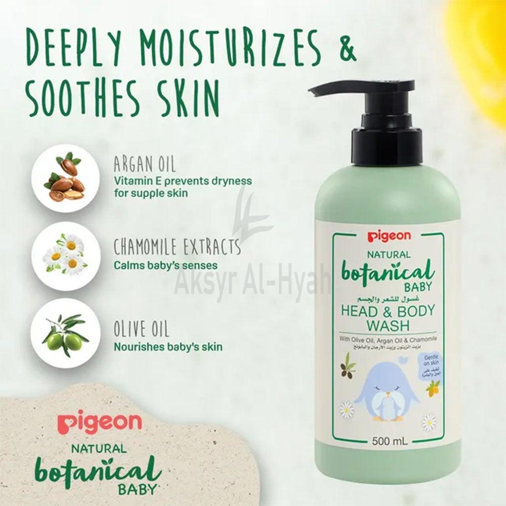 PIGEON BOTANICAL BABY HEAD&BODY WASH 500ML#79380 5