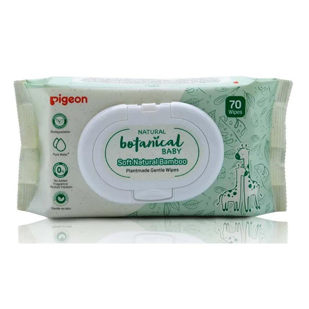 PIGEON(79553) NATURAL BOTANICAL BABY GENTLE WIPES