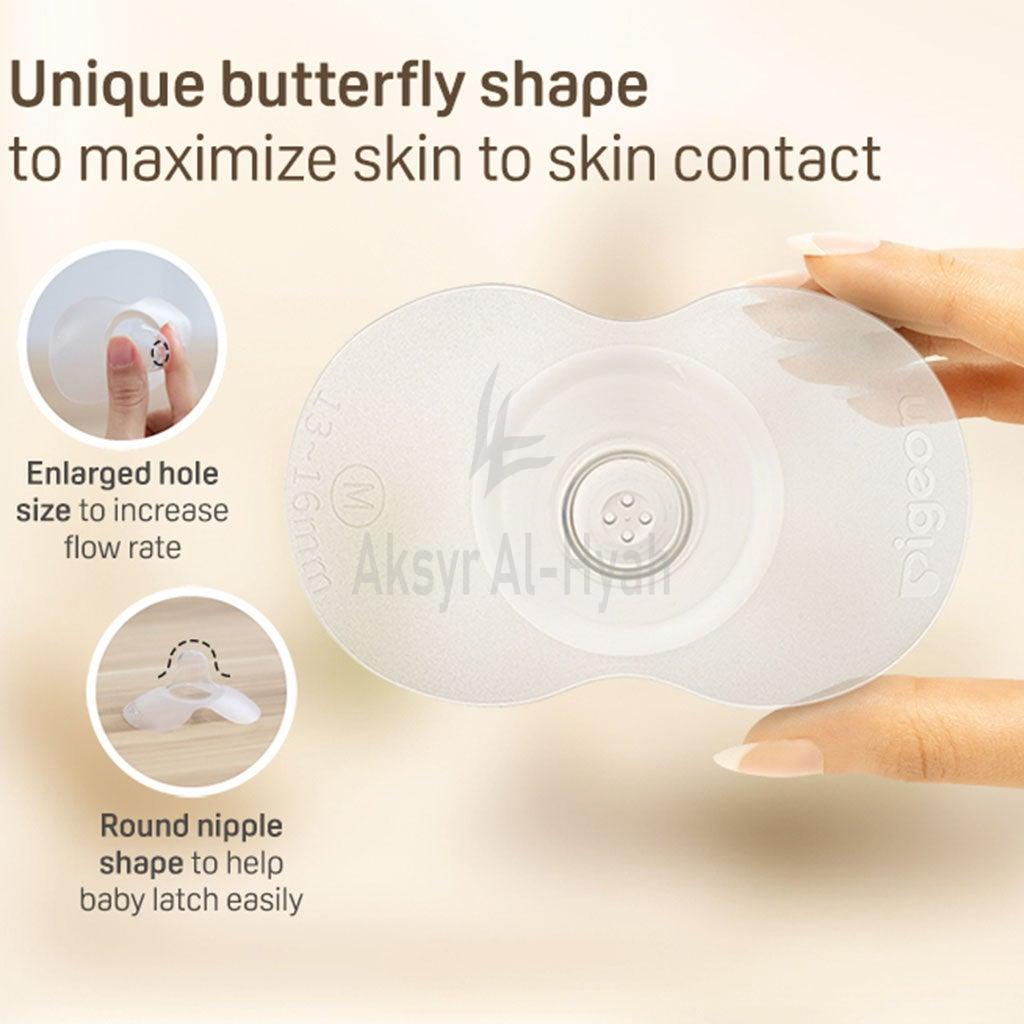 PIGEON(26227)NIPPLE SHIELD SILICON NAT FIT SOFT 3