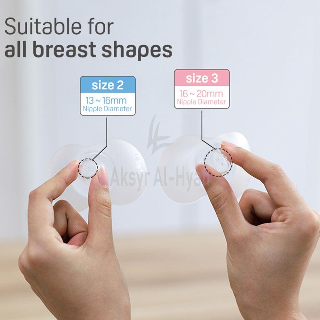 PIGEON(26227)NIPPLE SHIELD SILICON NAT FIT SOFT 4