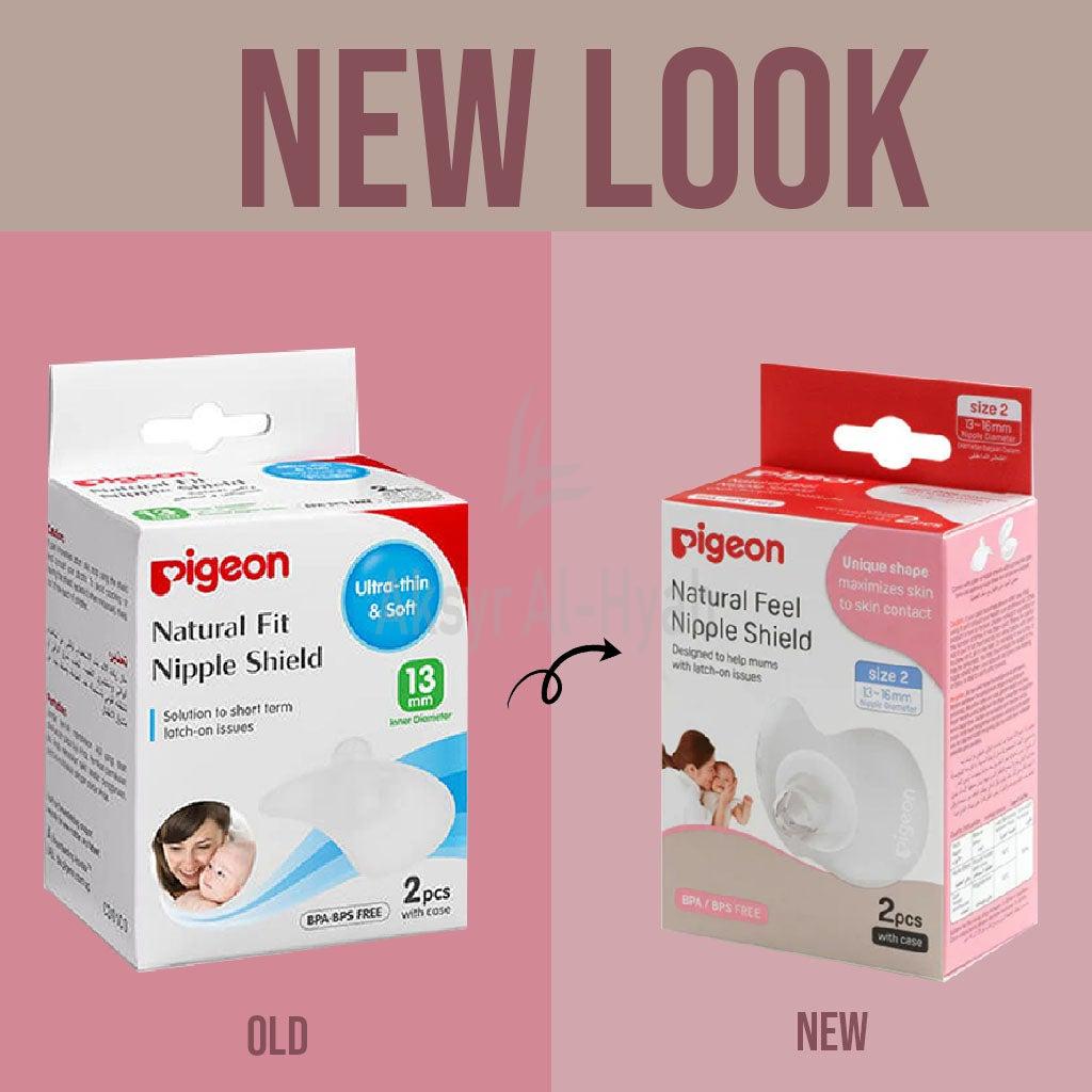 PIGEON(26227)NIPPLE SHIELD SILICON NAT FIT SOFT 6