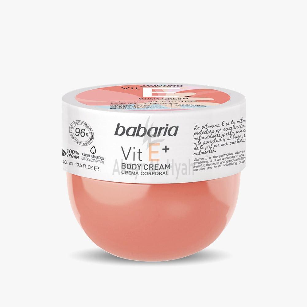 BABARIA VITAMIN E BODY CREAM400ML#0328