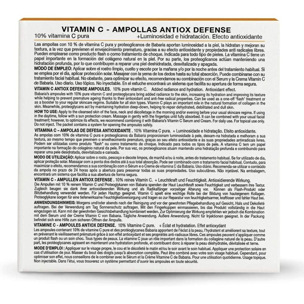 BABARIA VIT C AMPOLLAS ANTIOX DEFENSE 5X2ML#0120 1