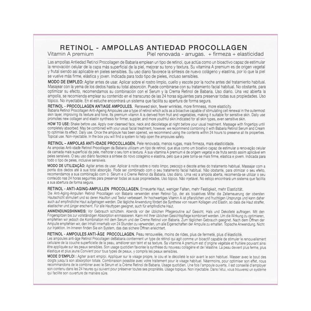 BABARIA RETINOL AMPOLLAS 5X2ML#0427