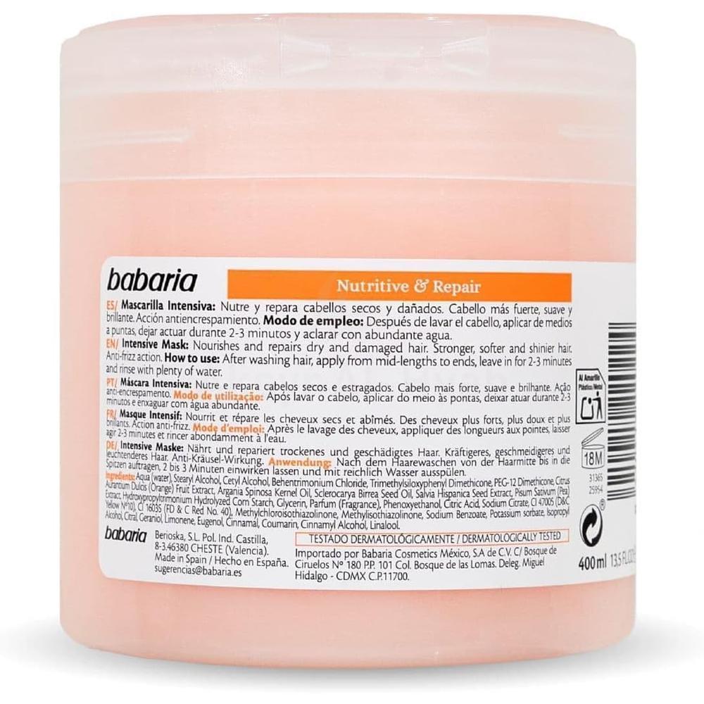 BABARIA NUTRIVE&REPAIR INTENSIVE MASK 400ML#0224 1